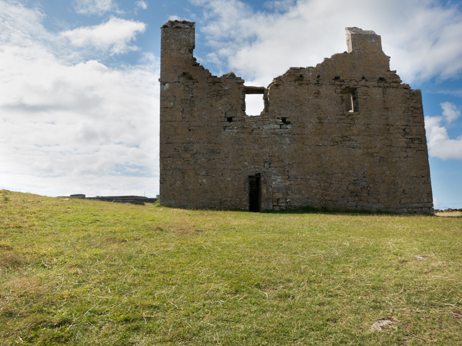 castle, ireland, ruins